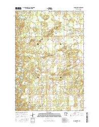 Bungo Creek Minnesota Current topographic map, 1:24000 scale, 7.5 X 7.5 Minute, Year 2016