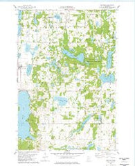 Burtrum Minnesota Historical topographic map, 1:24000 scale, 7.5 X 7.5 Minute, Year 1978