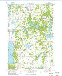 Burtrum Minnesota Historical topographic map, 1:24000 scale, 7.5 X 7.5 Minute, Year 1978