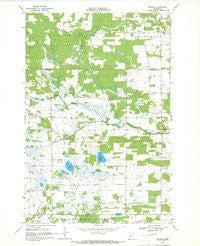 Butler Minnesota Historical topographic map, 1:24000 scale, 7.5 X 7.5 Minute, Year 1969