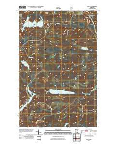 Buyck Minnesota Historical topographic map, 1:24000 scale, 7.5 X 7.5 Minute, Year 2011