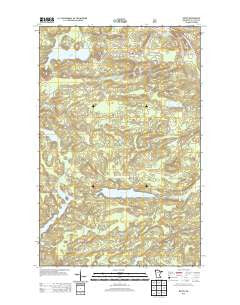 Buyck Minnesota Historical topographic map, 1:24000 scale, 7.5 X 7.5 Minute, Year 2013