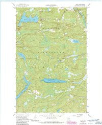 Buyck Minnesota Historical topographic map, 1:24000 scale, 7.5 X 7.5 Minute, Year 1967