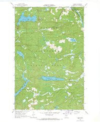 Buyck Minnesota Historical topographic map, 1:24000 scale, 7.5 X 7.5 Minute, Year 1967