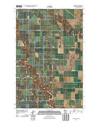 Bygland Minnesota Historical topographic map, 1:24000 scale, 7.5 X 7.5 Minute, Year 2011