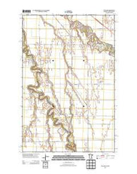 Bygland Minnesota Historical topographic map, 1:24000 scale, 7.5 X 7.5 Minute, Year 2013