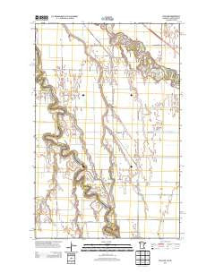 Bygland Minnesota Historical topographic map, 1:24000 scale, 7.5 X 7.5 Minute, Year 2013