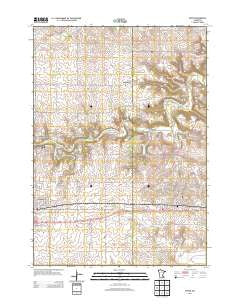Byron Minnesota Historical topographic map, 1:24000 scale, 7.5 X 7.5 Minute, Year 2013