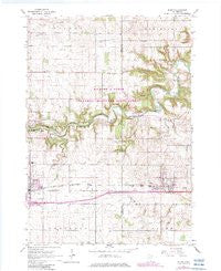 Byron Minnesota Historical topographic map, 1:24000 scale, 7.5 X 7.5 Minute, Year 1965