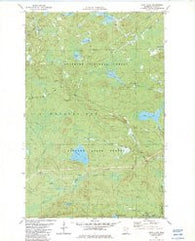 Cabin Lake Minnesota Historical topographic map, 1:24000 scale, 7.5 X 7.5 Minute, Year 1982