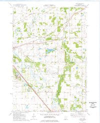 Cable Minnesota Historical topographic map, 1:24000 scale, 7.5 X 7.5 Minute, Year 1974