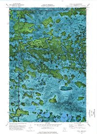 Cahill Lake Minnesota Historical topographic map, 1:24000 scale, 7.5 X 7.5 Minute, Year 1973