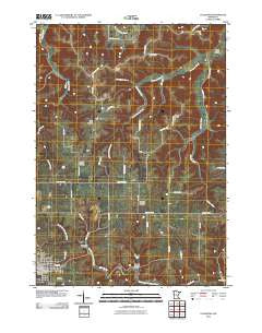Caledonia Minnesota Historical topographic map, 1:24000 scale, 7.5 X 7.5 Minute, Year 2010