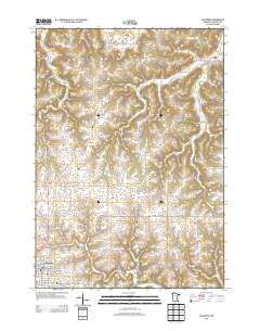 Caledonia Minnesota Historical topographic map, 1:24000 scale, 7.5 X 7.5 Minute, Year 2013