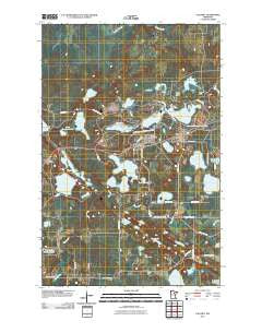 Calumet Minnesota Historical topographic map, 1:24000 scale, 7.5 X 7.5 Minute, Year 2010