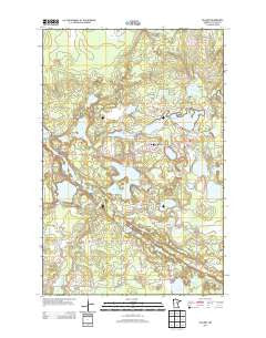 Calumet Minnesota Historical topographic map, 1:24000 scale, 7.5 X 7.5 Minute, Year 2013