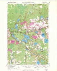 Calumet Minnesota Historical topographic map, 1:24000 scale, 7.5 X 7.5 Minute, Year 1952