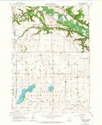 Cambria Minnesota Historical topographic map, 1:24000 scale, 7.5 X 7.5 Minute, Year 1965