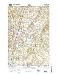 Cambridge Minnesota Current topographic map, 1:24000 scale, 7.5 X 7.5 Minute, Year 2016