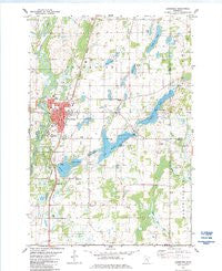 Cambridge Minnesota Historical topographic map, 1:24000 scale, 7.5 X 7.5 Minute, Year 1983