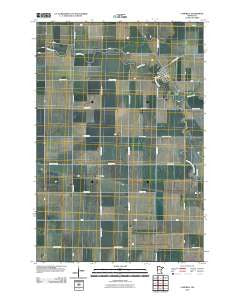 Campbell Minnesota Historical topographic map, 1:24000 scale, 7.5 X 7.5 Minute, Year 2010