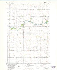 Campbell NE Minnesota Historical topographic map, 1:24000 scale, 7.5 X 7.5 Minute, Year 1981