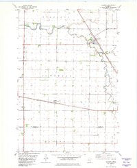 Campbell Minnesota Historical topographic map, 1:24000 scale, 7.5 X 7.5 Minute, Year 1981
