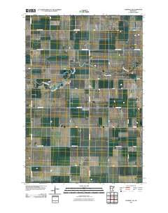 Campbell NE Minnesota Historical topographic map, 1:24000 scale, 7.5 X 7.5 Minute, Year 2010