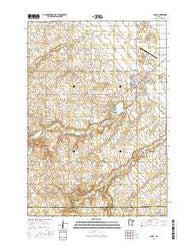 Canby Minnesota Current topographic map, 1:24000 scale, 7.5 X 7.5 Minute, Year 2016