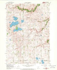 Canby NW Minnesota Historical topographic map, 1:24000 scale, 7.5 X 7.5 Minute, Year 1967