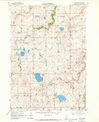 Canby SE Minnesota Historical topographic map, 1:24000 scale, 7.5 X 7.5 Minute, Year 1967