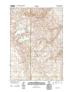 Canby NW Minnesota Historical topographic map, 1:24000 scale, 7.5 X 7.5 Minute, Year 2013