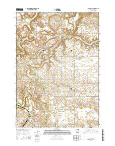 Cannon City Minnesota Current topographic map, 1:24000 scale, 7.5 X 7.5 Minute, Year 2016