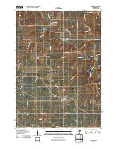 Canton Minnesota Historical topographic map, 1:24000 scale, 7.5 X 7.5 Minute, Year 2010