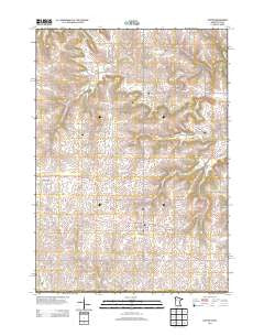 Canton Minnesota Historical topographic map, 1:24000 scale, 7.5 X 7.5 Minute, Year 2013