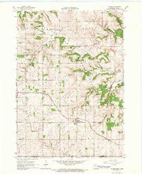 Canton Minnesota Historical topographic map, 1:24000 scale, 7.5 X 7.5 Minute, Year 1965
