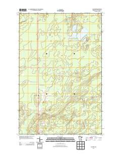 Canyon Minnesota Historical topographic map, 1:24000 scale, 7.5 X 7.5 Minute, Year 2013