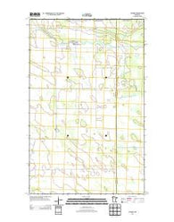 Caribou Minnesota Historical topographic map, 1:24000 scale, 7.5 X 7.5 Minute, Year 2013