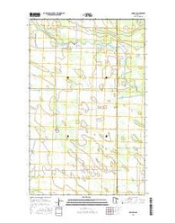 Caribou Minnesota Current topographic map, 1:24000 scale, 7.5 X 7.5 Minute, Year 2016