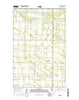 Caribou Minnesota Current topographic map, 1:24000 scale, 7.5 X 7.5 Minute, Year 2016