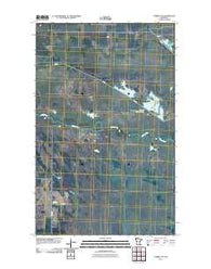 Caribou NE Minnesota Historical topographic map, 1:24000 scale, 7.5 X 7.5 Minute, Year 2011