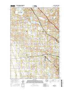 Carlisle Minnesota Current topographic map, 1:24000 scale, 7.5 X 7.5 Minute, Year 2016