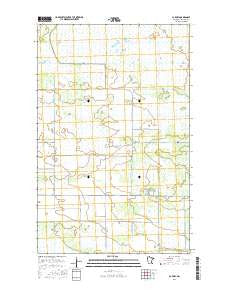Carmel Minnesota Current topographic map, 1:24000 scale, 7.5 X 7.5 Minute, Year 2016