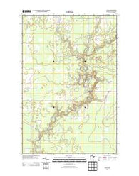 Casco Minnesota Historical topographic map, 1:24000 scale, 7.5 X 7.5 Minute, Year 2013