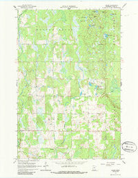 Casino Minnesota Historical topographic map, 1:24000 scale, 7.5 X 7.5 Minute, Year 1966