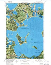 Cass Lake Minnesota Historical topographic map, 1:24000 scale, 7.5 X 7.5 Minute, Year 1972