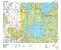 Cass Lake Minnesota Historical topographic map, 1:100000 scale, 30 X 60 Minute, Year 1977