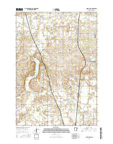 Castle Rock Minnesota Current topographic map, 1:24000 scale, 7.5 X 7.5 Minute, Year 2016