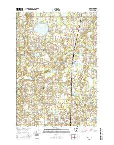 Cedar Minnesota Current topographic map, 1:24000 scale, 7.5 X 7.5 Minute, Year 2016