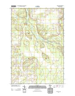 Cedar Lake Minnesota Historical topographic map, 1:24000 scale, 7.5 X 7.5 Minute, Year 2013